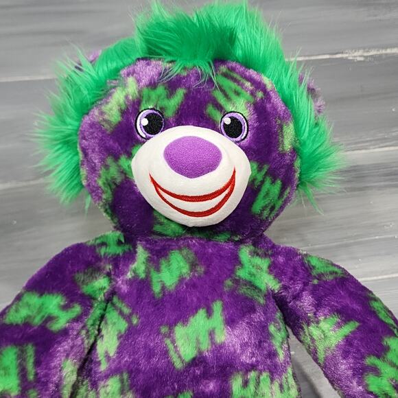 Build A Bear Workshop DC Comics The Joker Plush Bear - Picture 3 of 13